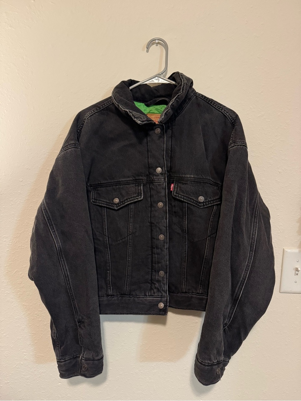 Levi's Black Denim Trucker Jacket - Women's WINTER